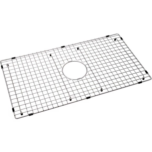 Serene Valley Sink Bottom Grid 23" X 14-1/2", Rear Drain with Corner Radius 3/8" - Picture 1 of 2